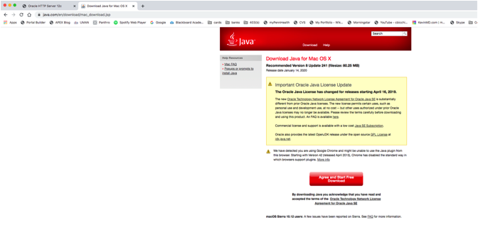 java 1.8 for mac os